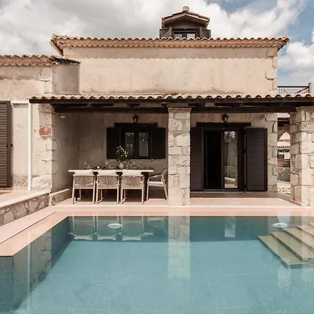 Viatzo - Eclectic With Heated Saltwater Pools Villa Muzáki
