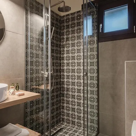 فيلة Viatzo - Eclectic With Heated Saltwater Pools Mouzákion
